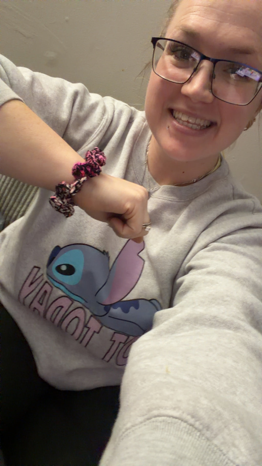 Valentine scrunchie